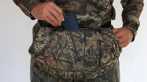 Battery powered handmuff with battery